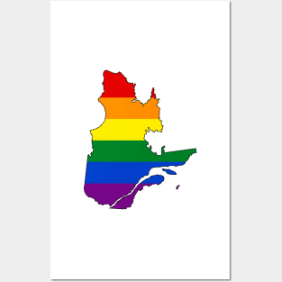 Quebec Pride Posters and Art